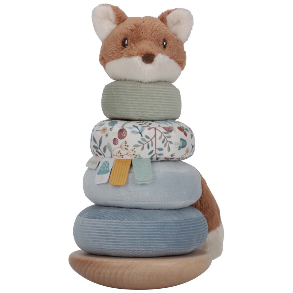 Little Dutch soft ring piramide Forest Friends - Multi