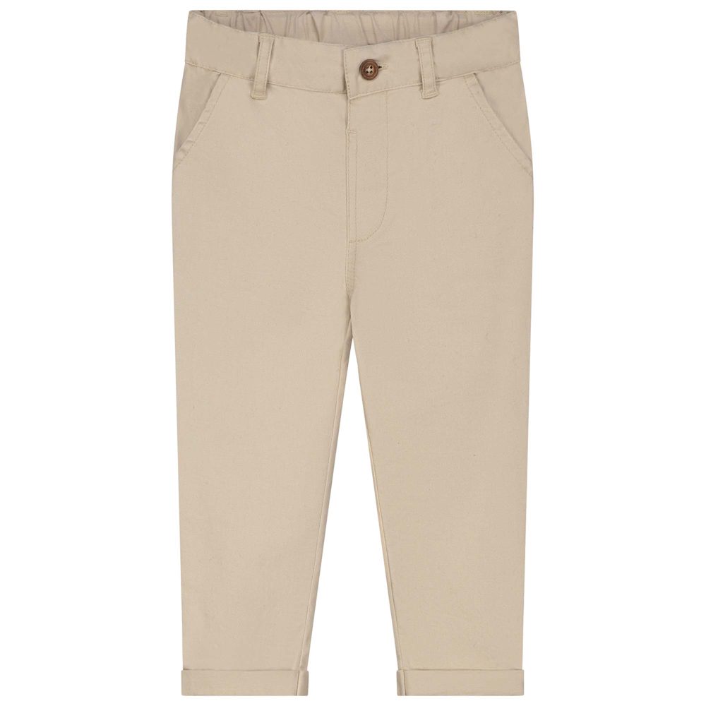Prénatal baby broek - Light Beige Grey