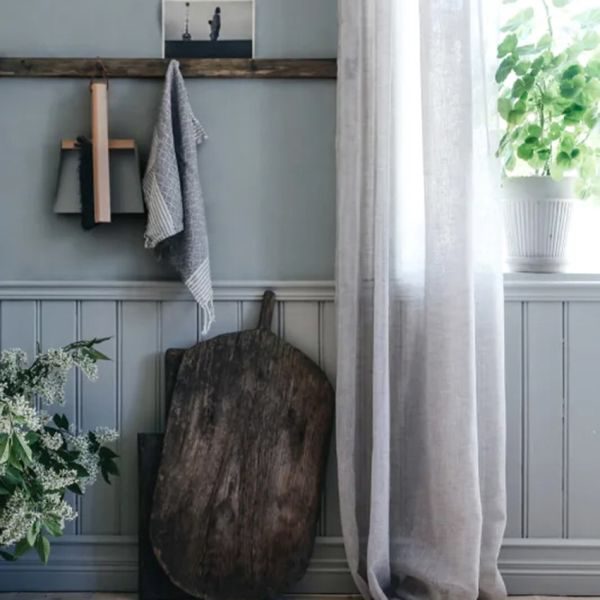 Sandberg Linne Behang - Misty Blue – foto 3