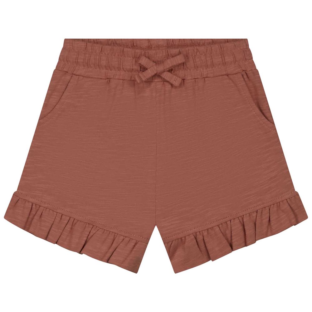 Prénatal peuter short - Dark Sienna