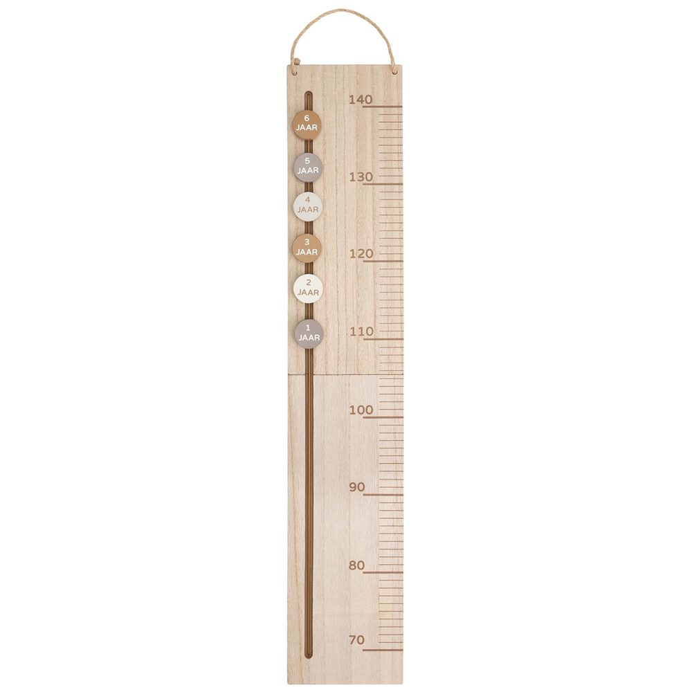 Prénatal groeimeter hout - Brown