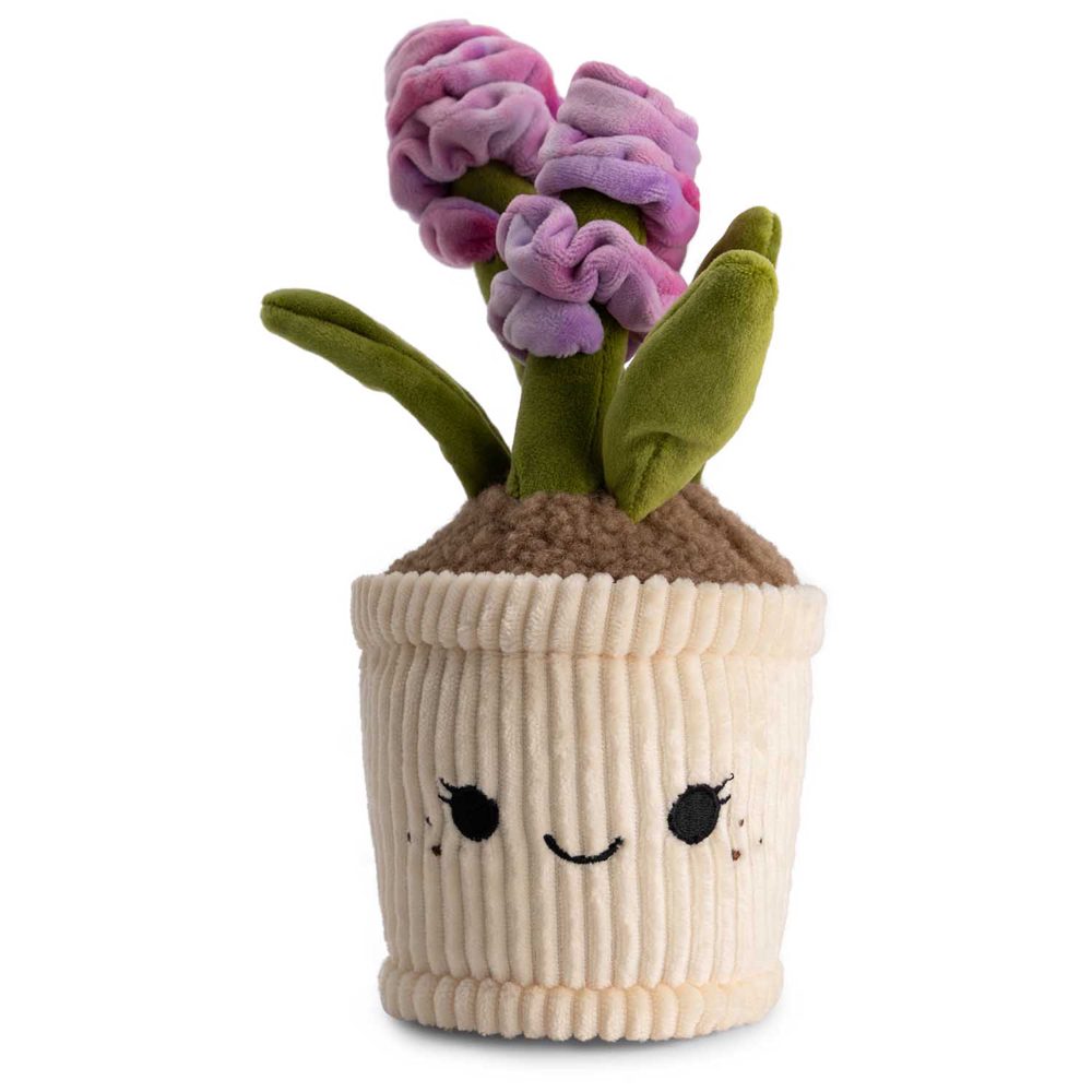 Pluche plant hyacint 29cm - Pink