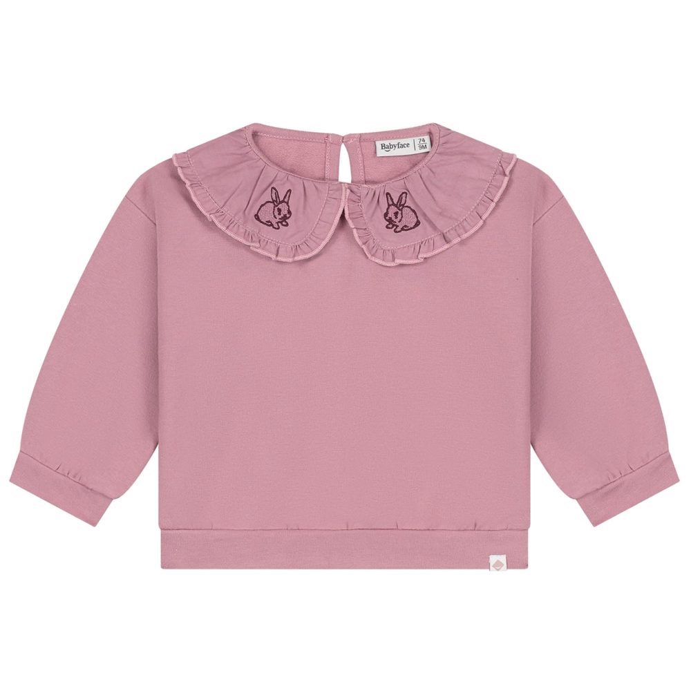 Babyface sweater - Mid Pink