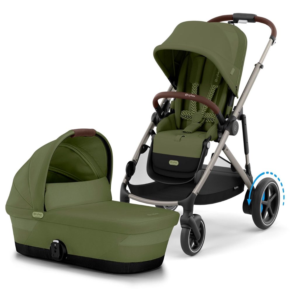 Cybex E-Gazelle S compleet - Moss Green