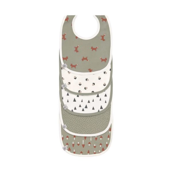 Lässig Little Forest Fox Slabbetjes 5 Stuks