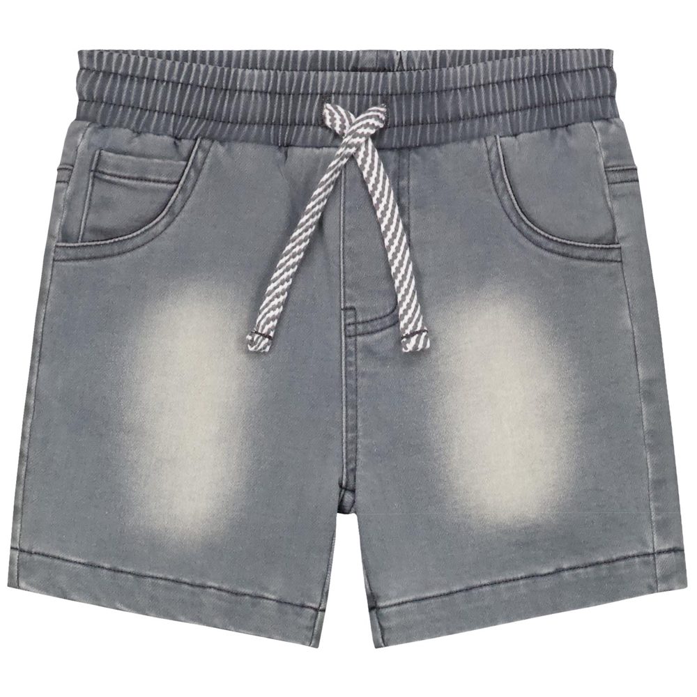 Prénatal baby short - Light Grey Denim