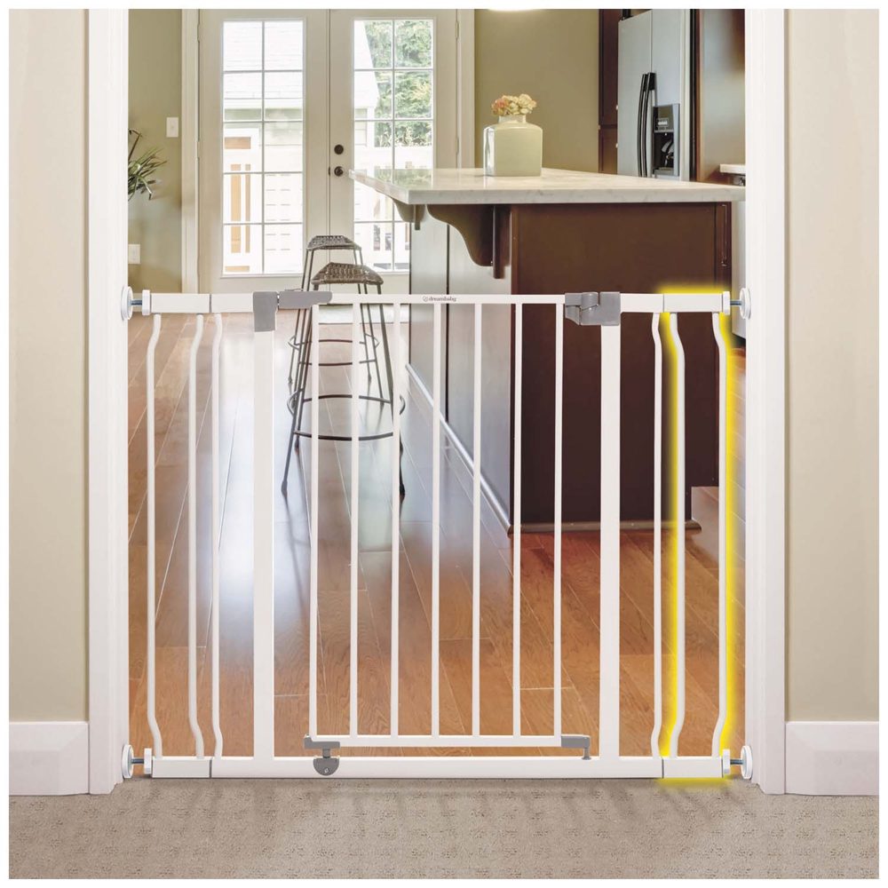 Dreambaby verlengstuk traphek 9cm - White – foto 4