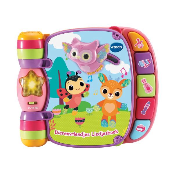 Vtech Dierenvriendjes Liedjesboek Roze