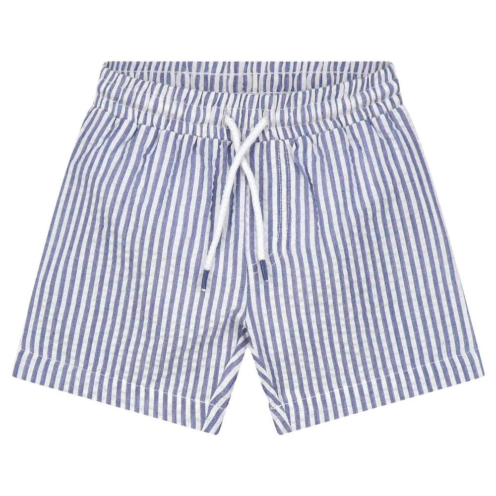 Prénatal kinder zwemshort strepen - Blue