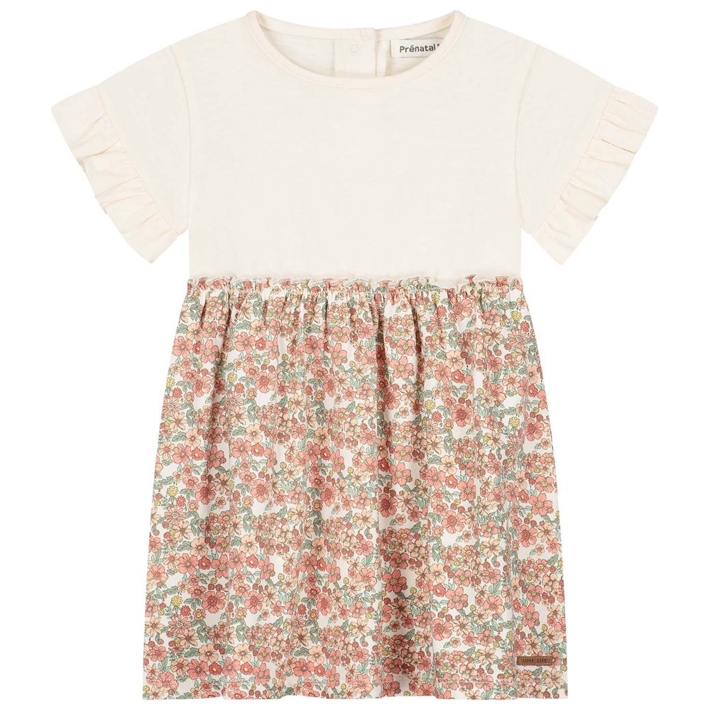 Prénatal peuter jurk - Dark Off-White