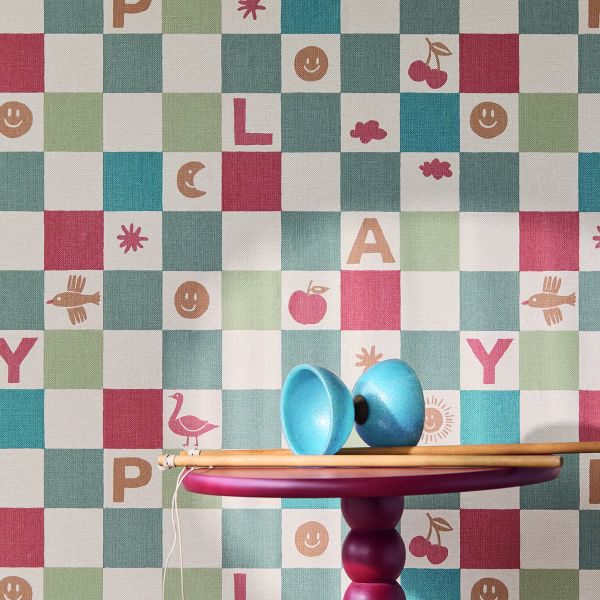 Eijffinger Behang - Tiny Treasures - Multicolour Blauw