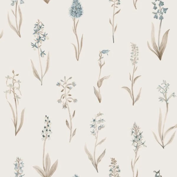 Sandberg Alma Behang - Misty Blue