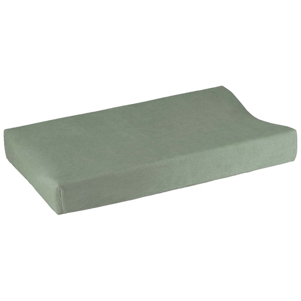 Prénatal aankleedkussenhoes - Light Khaki Green