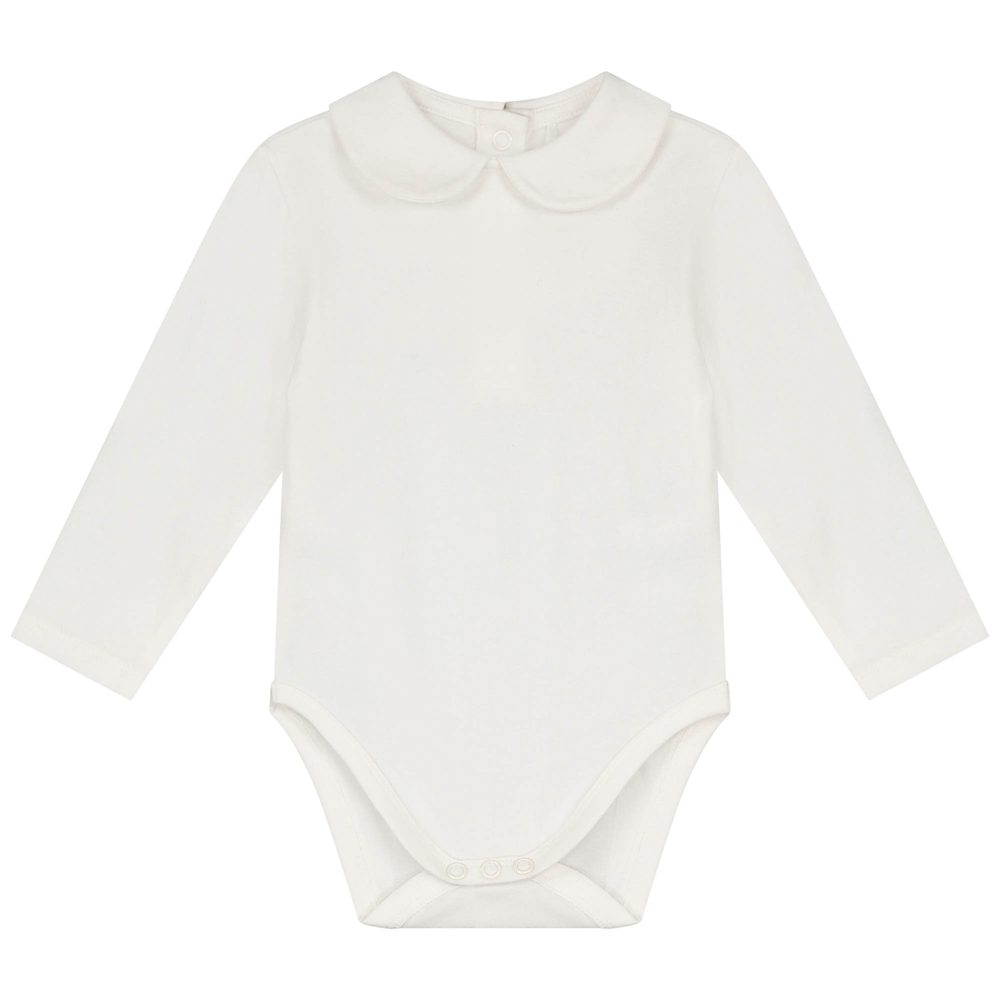 Prénatal romper kraagje - Ivory White