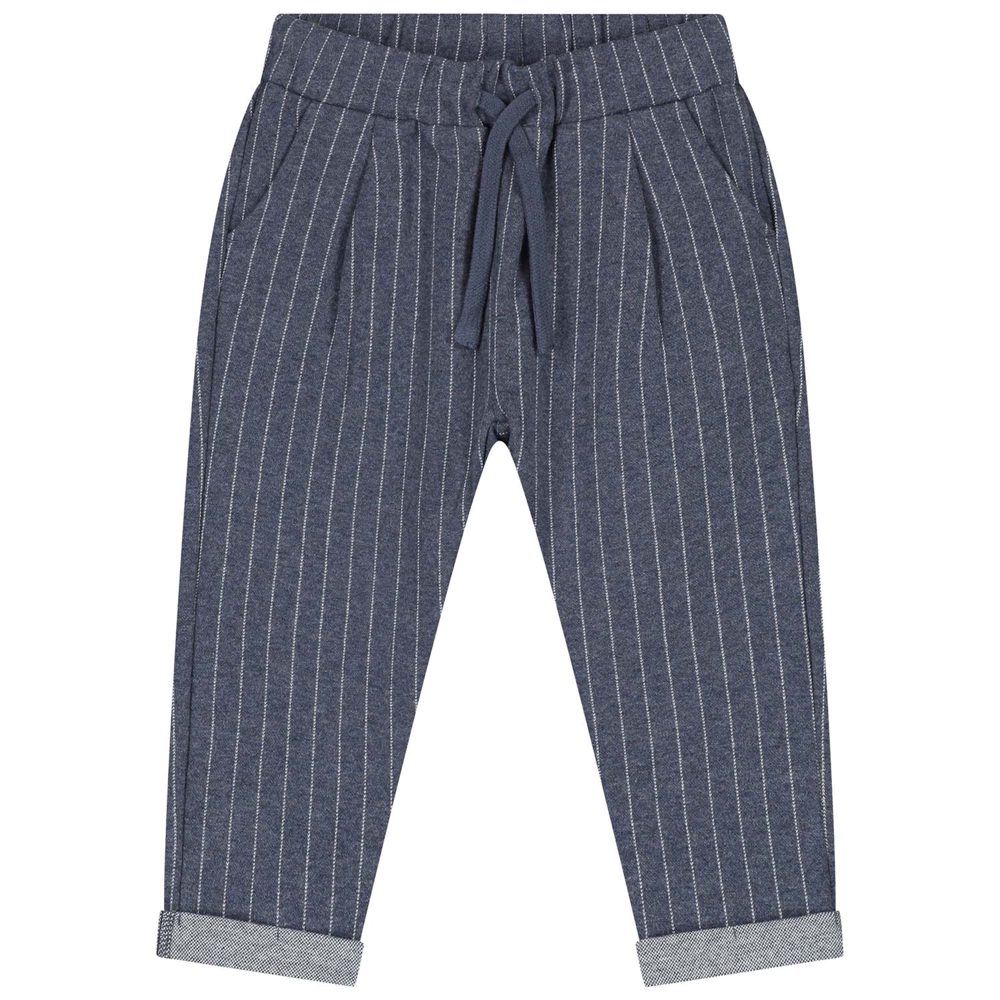 Prénatal peuter broek - Dark Grey Blue Melan
