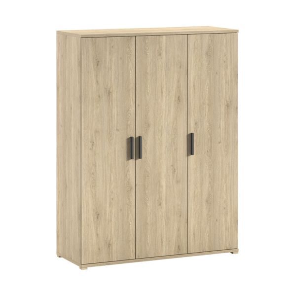 Vipack Sam 3-Deurs Kledingkast - Eik