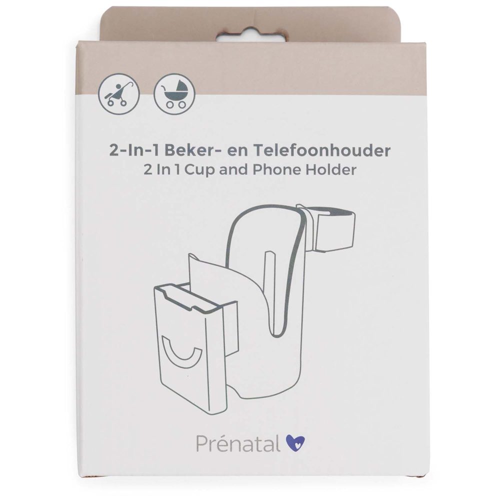 Prénatal 2in1 beker- en telefoonhouder - Black – foto 2