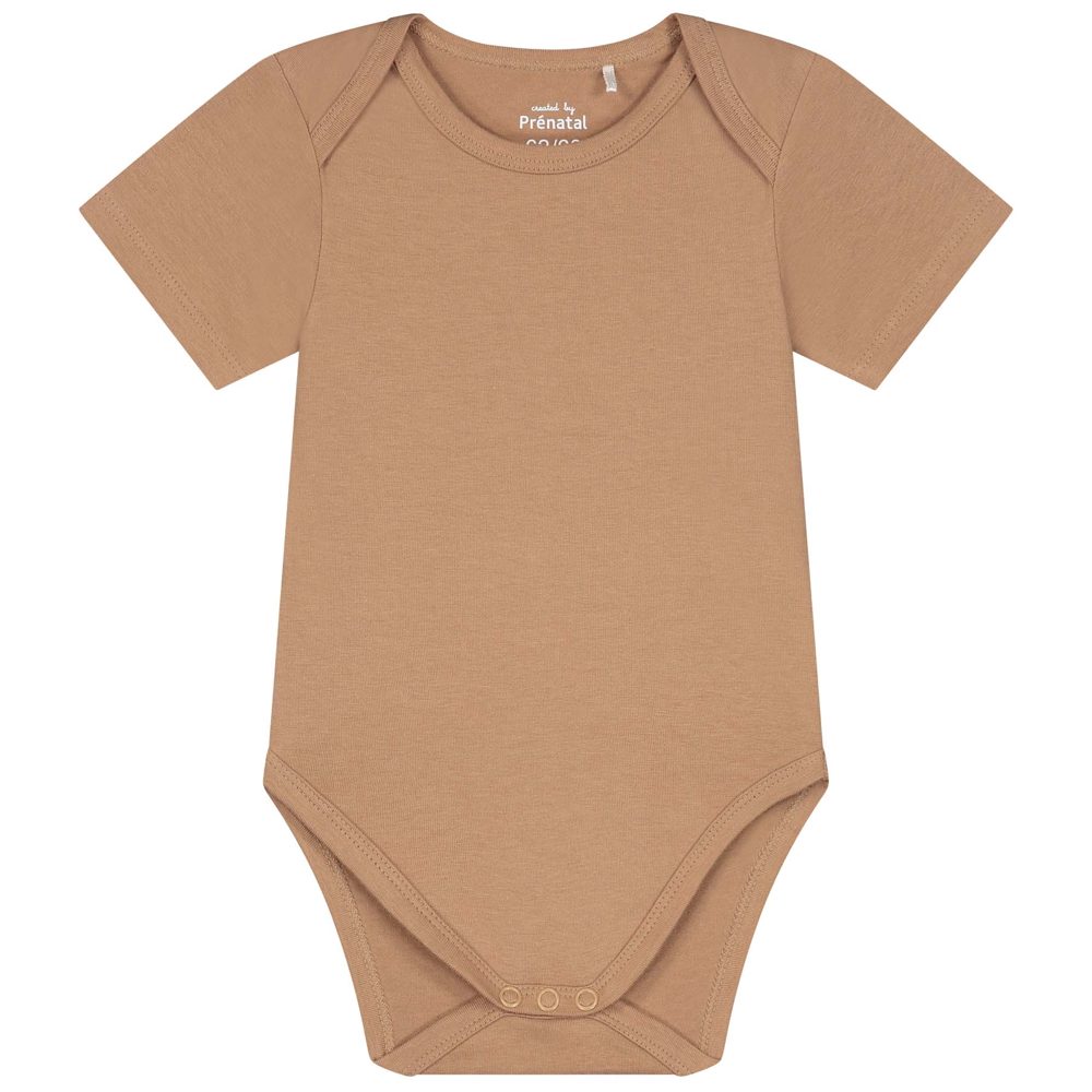 Prénatal basis romper - Dark Sand Brown