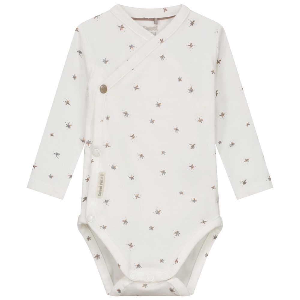 Sweet Petit Mini romper - Ivory White