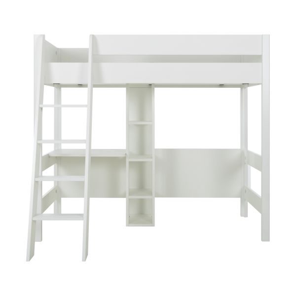 Gautier Mezzanine Tiny Bed - 90 x 200 cm - Wit/Wit