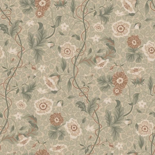 Sandberg Behang - Ulla - Garden Green