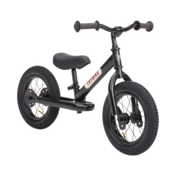 Trybike Steel Loopfiets Zwart