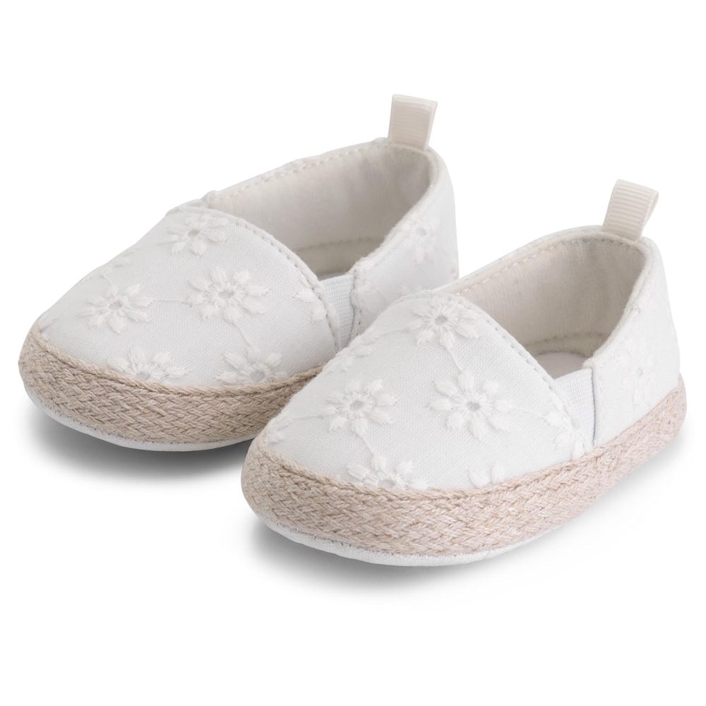 Prénatal baby espadrilles - Off-White