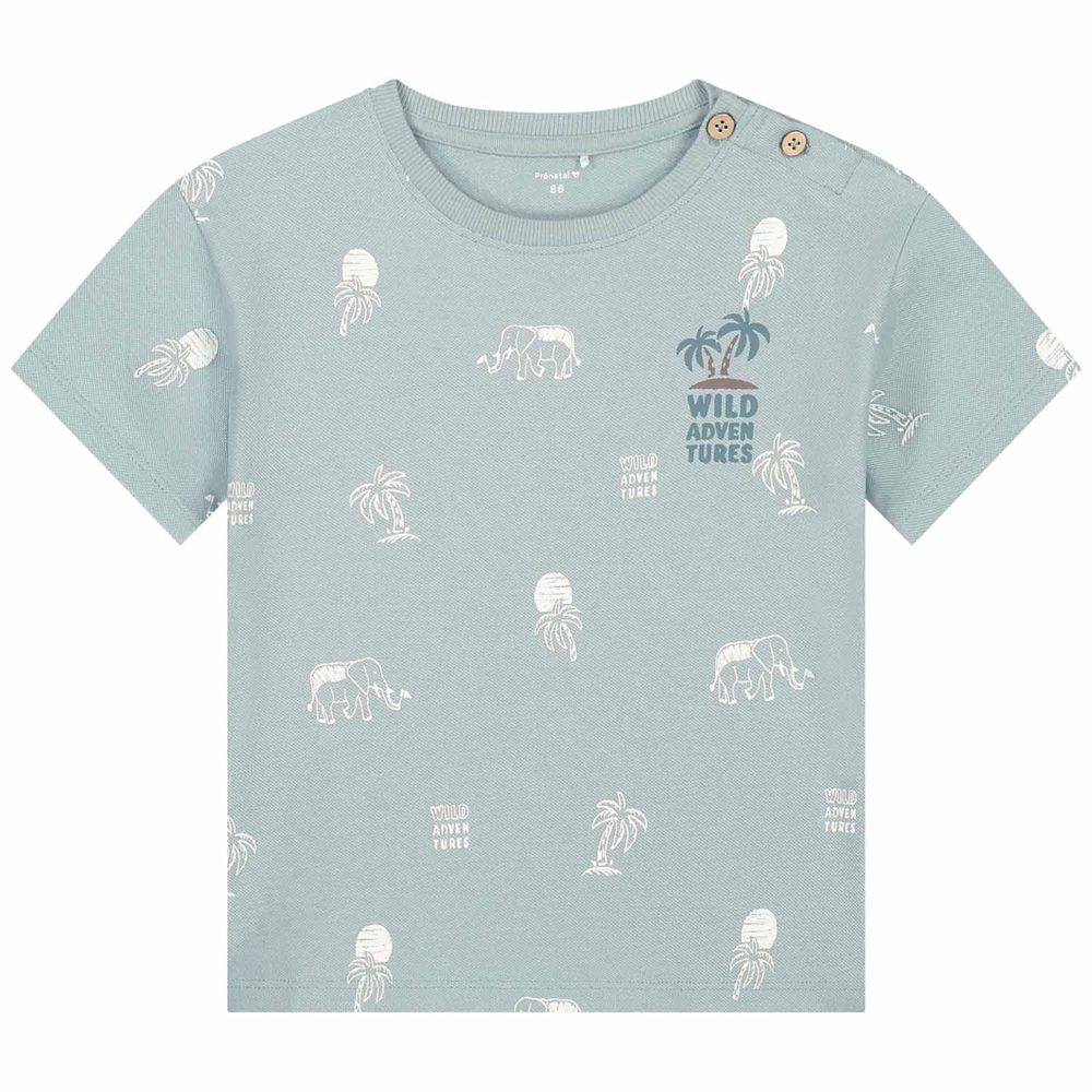 Prénatal peuter shirt - Light Green Grey
