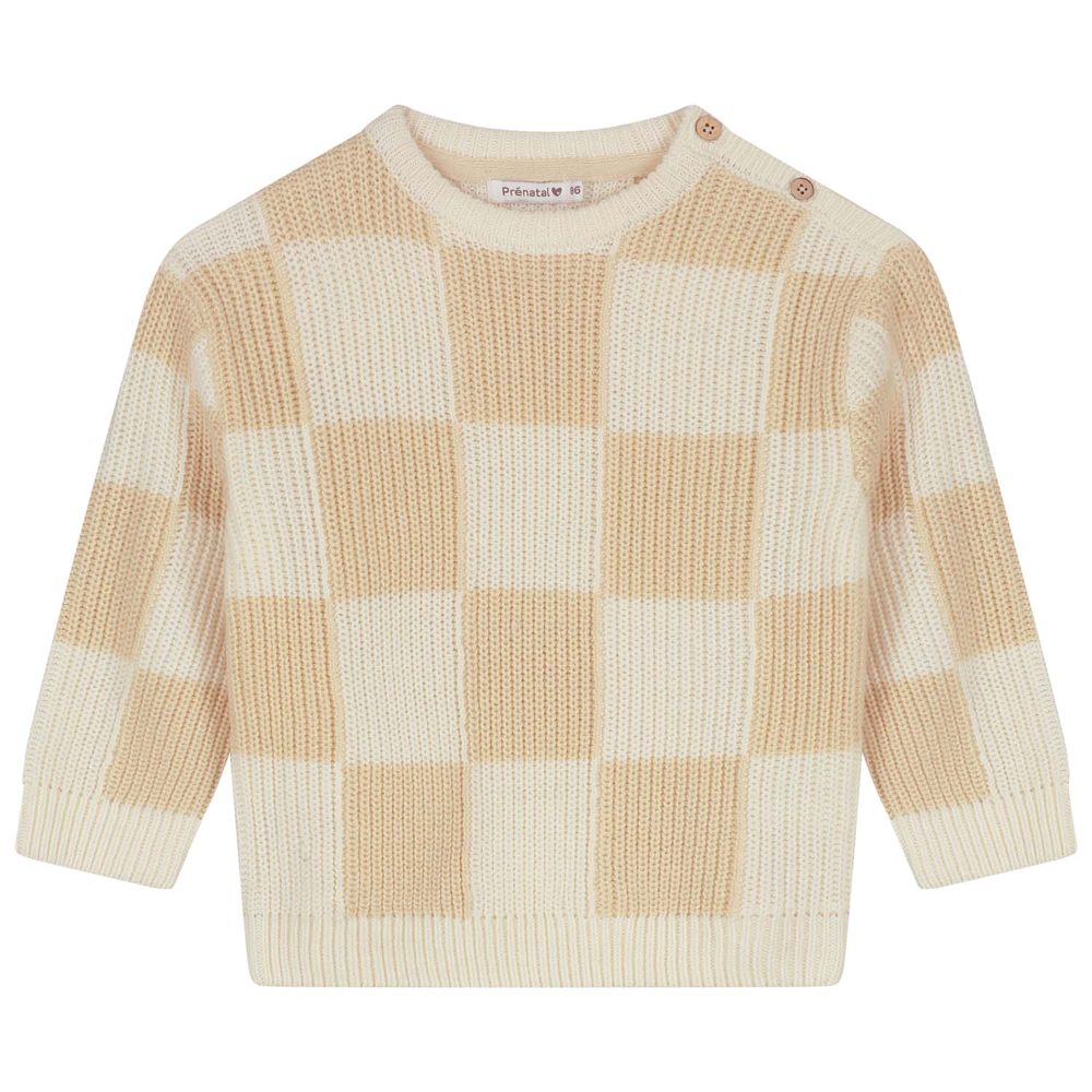 Prénatal baby trui - Dark Off-White