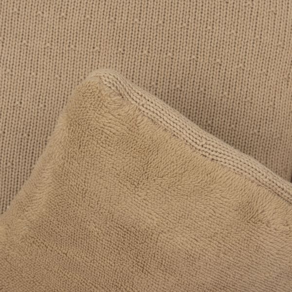 Jollein Sprinkle Knit Boxkleed - 75 x 95 cm - Hazel – foto 3