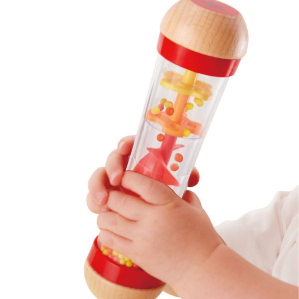Hape Regenmaker met Kralen - Rood – foto 3