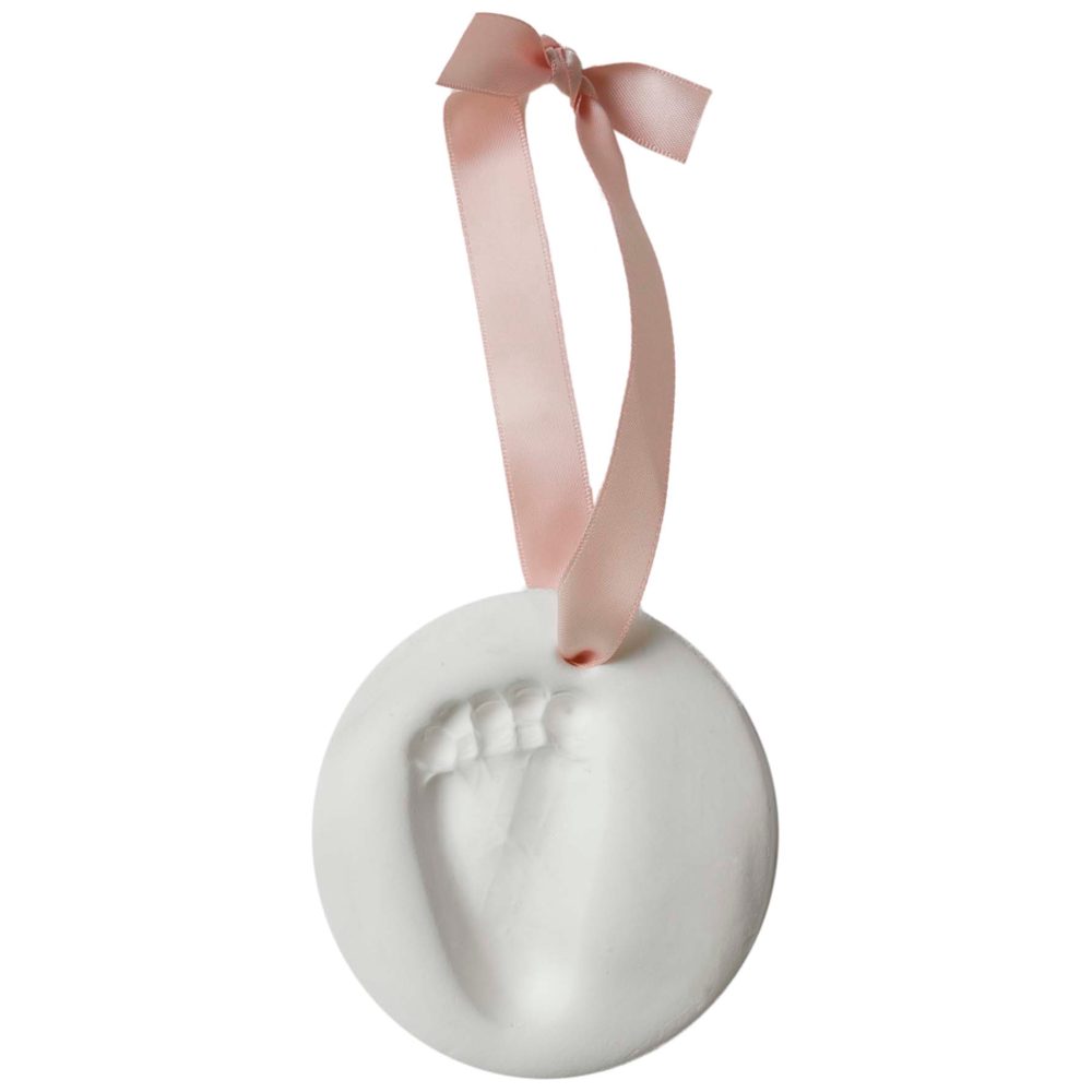 Prénatal gipsafdruk hanger - White
