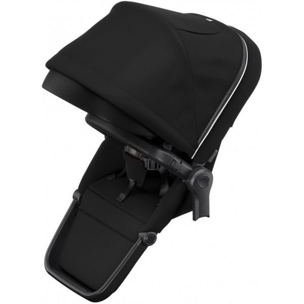 Thule Sleek Sibling Seat - Midnight Black On Black