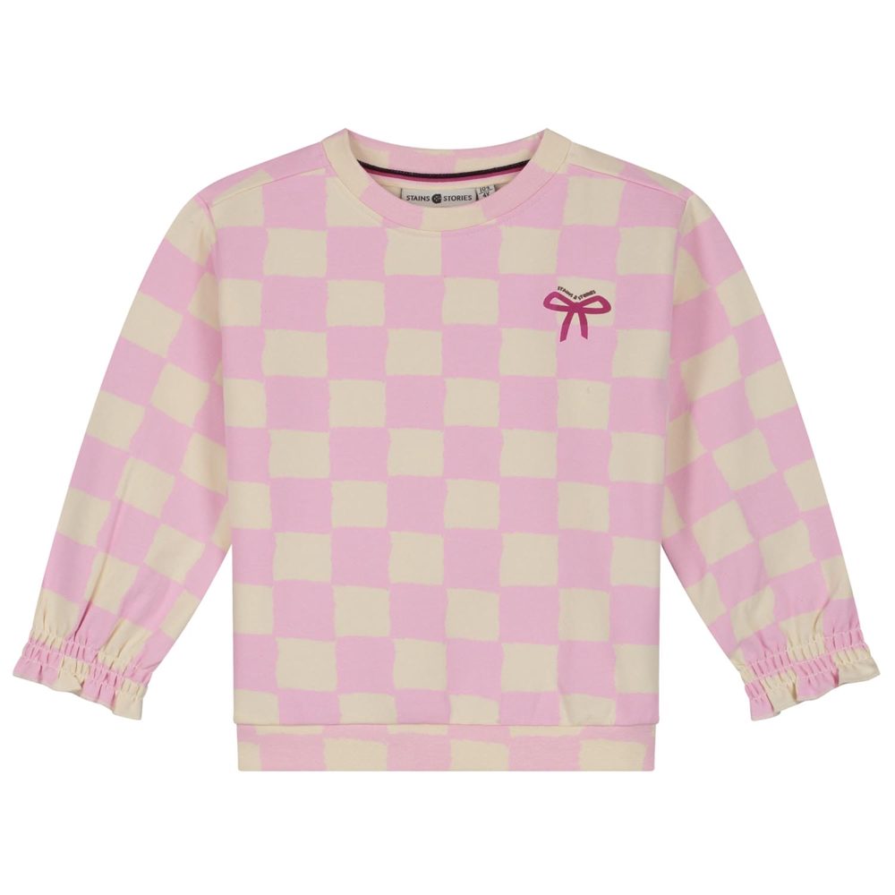 Stains & Stories peuter sweater - Pink