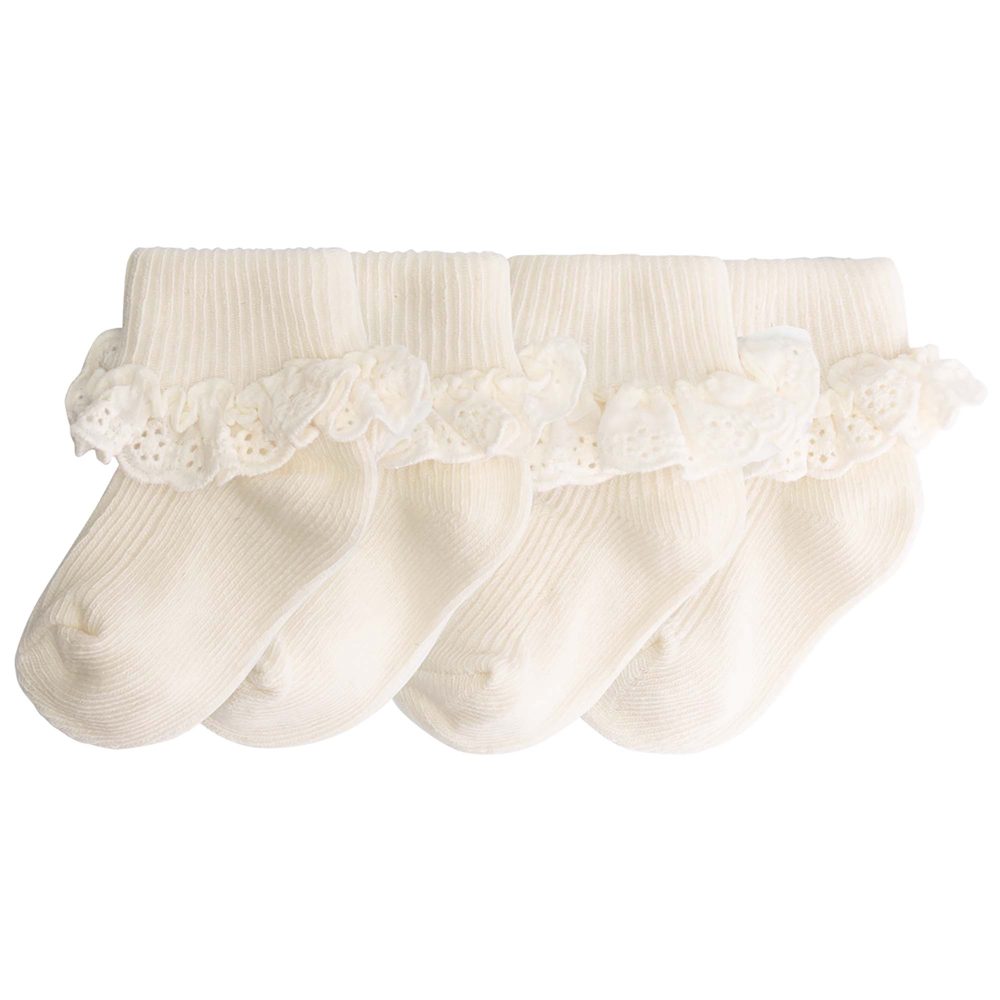 Prénatal sokken 2 paar - Dark Off-White
