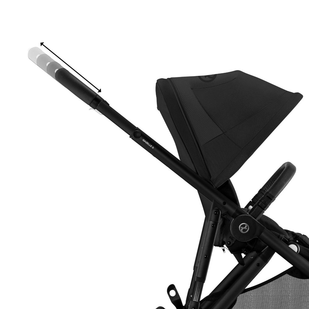 Cybex Gazelle S compleet - Moon Black – foto 7
