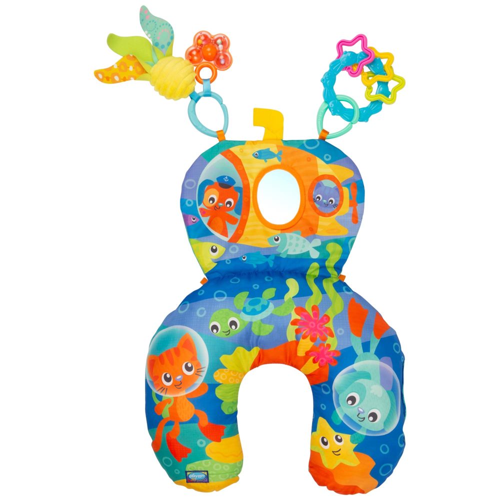 Playgro ocean tummy time activity pillow - Multi