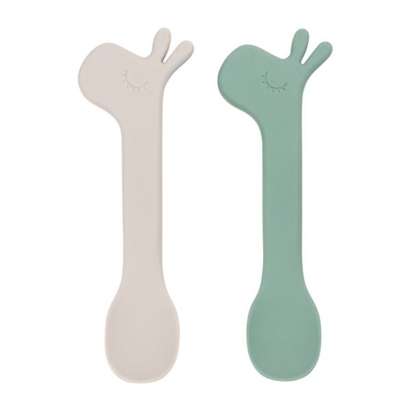 Done By Deer Lalee Lepel Set Green 2 Stuks