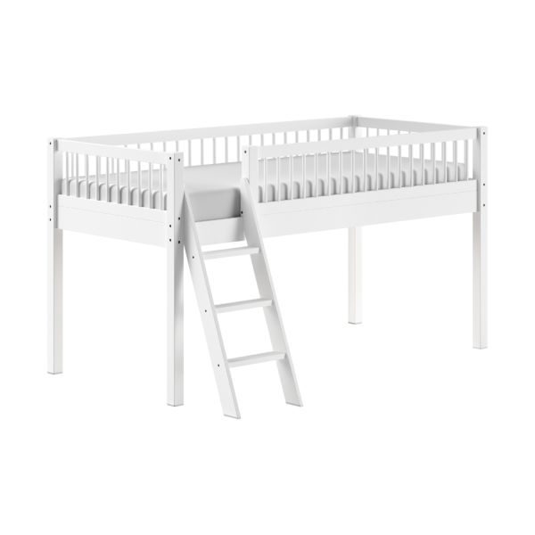 Vipack Forrest Halfhoogslaper - 90 x 200 cm - Beuk Wit