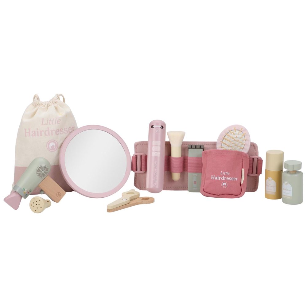 Little Dutch houten kappersset - Pink