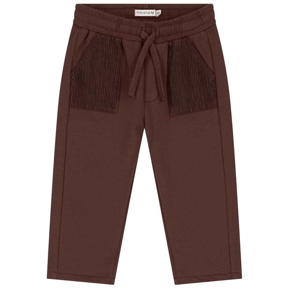Prénatal peuter broek - Dark Clay