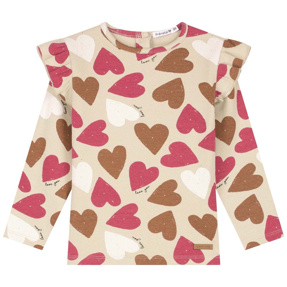 Prénatal baby shirt - Soft Bisquit