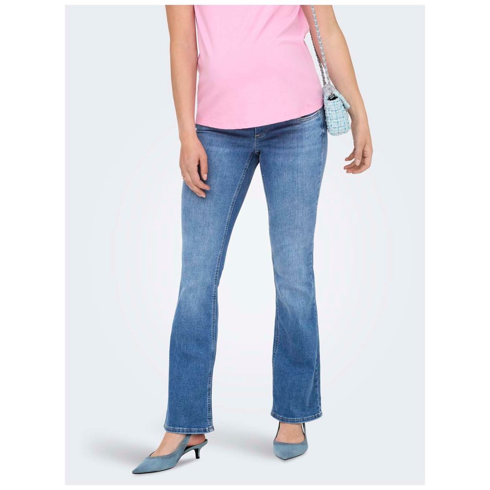 ONLY zwangerschapsjeans - Mid Blue Denim