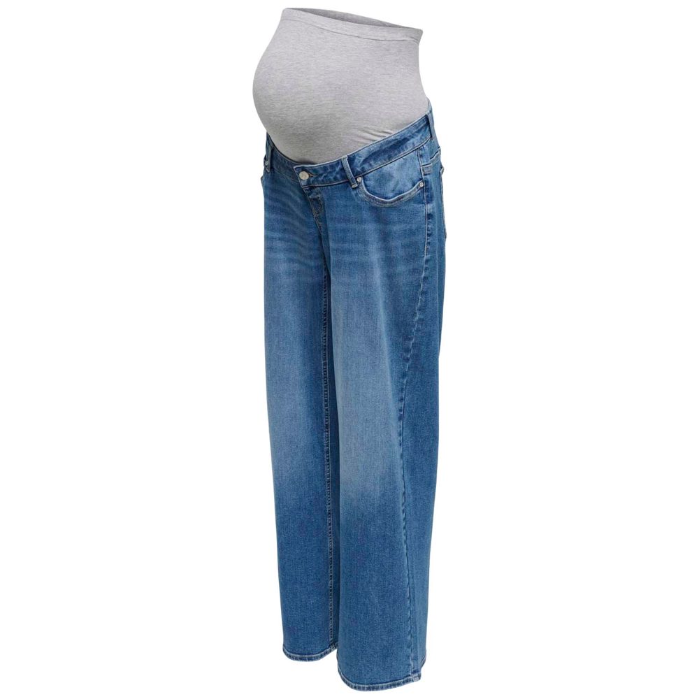 ONLY zwangerschapsjeans - Mid Blue Denim