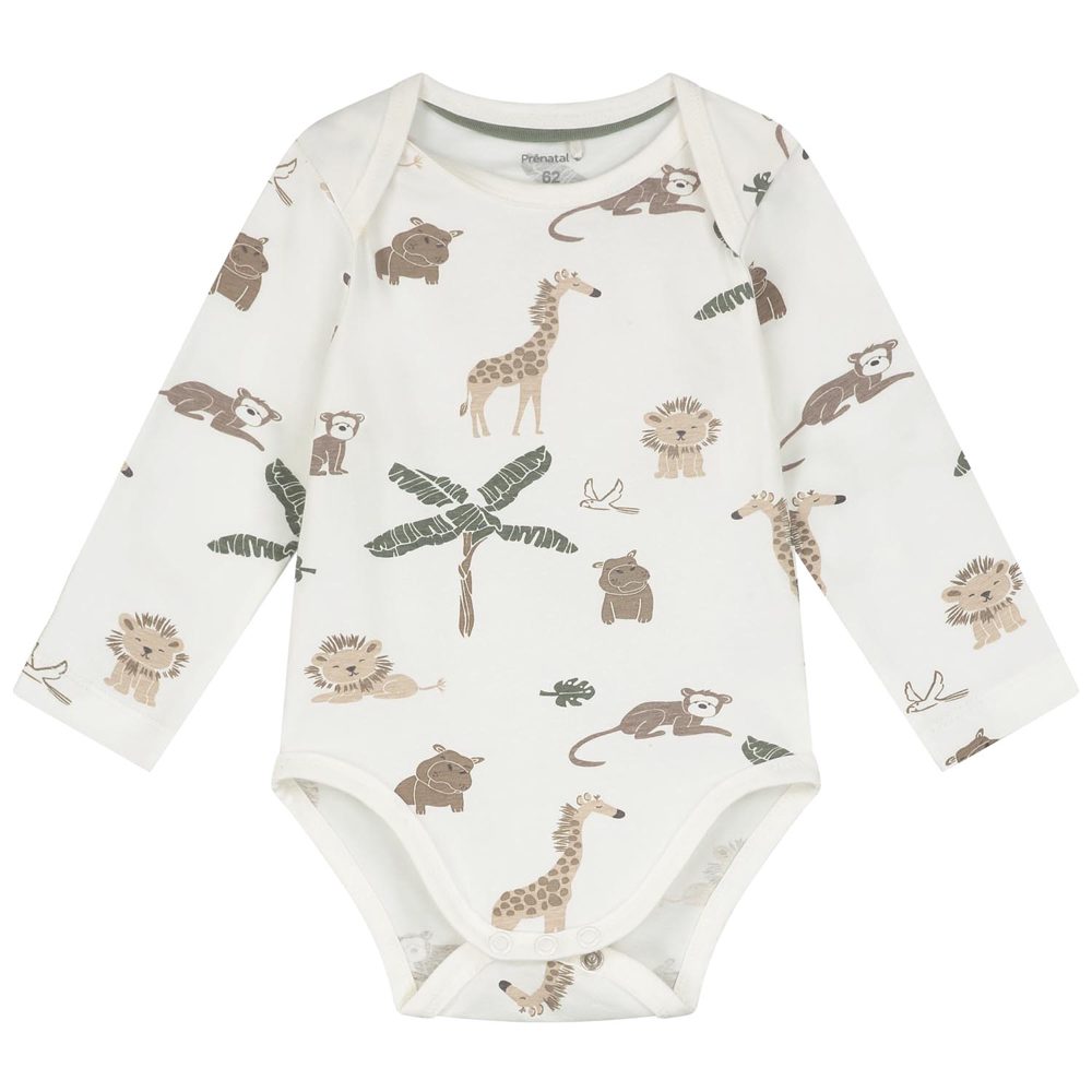 Prénatal romper jungle joy - Ivory White
