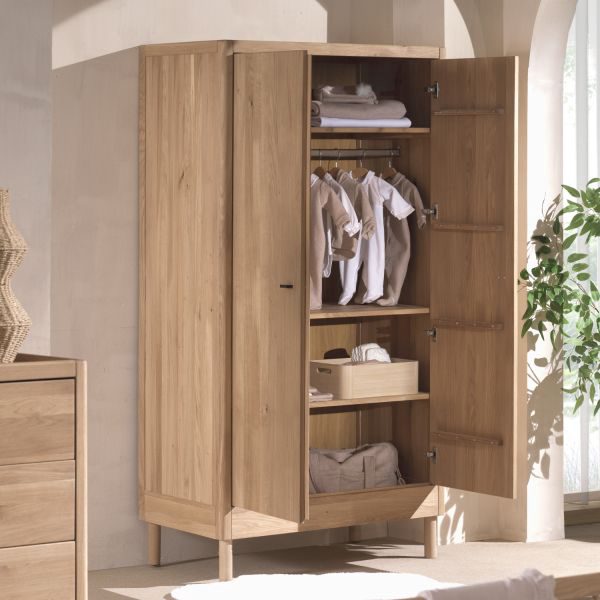 Vipack Forrest 2-Deurskast - Eik