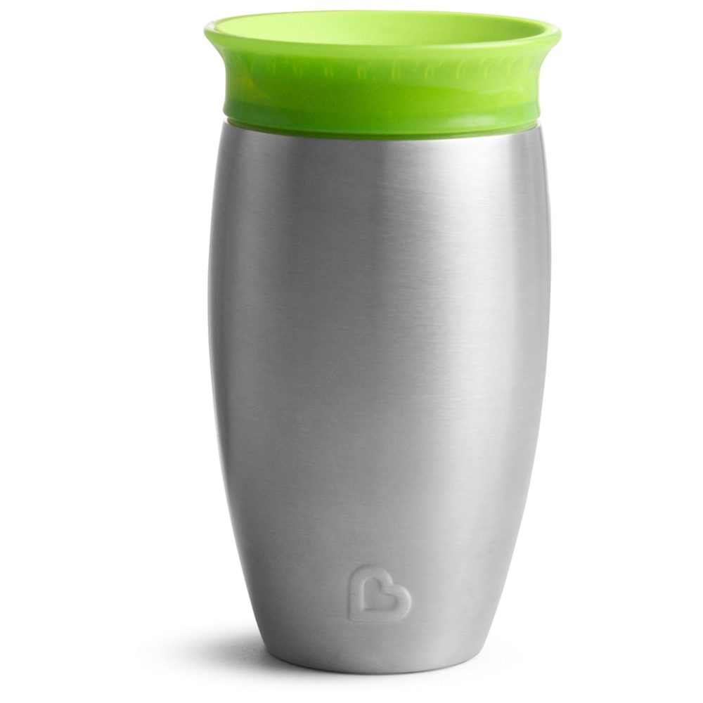 Munchkin drinkbeker miracle RVS green - Silver