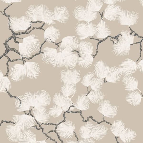 Sandberg Pine Behang - Beige