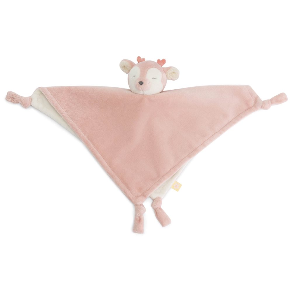 Prénatal knuffeldoekje hert - Powder Pink