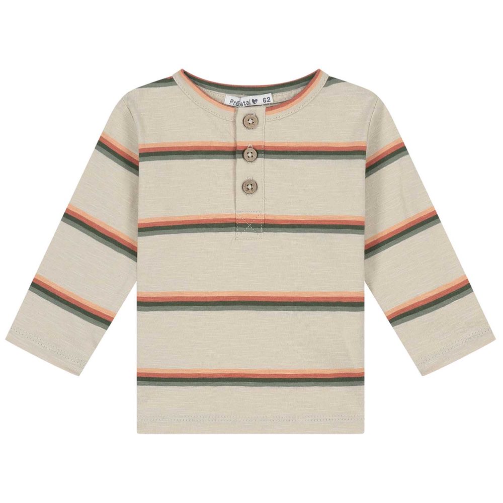 Prénatal baby shirt - Light Beige Grey